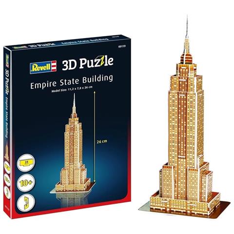Puzzle 3d - Empire State Building (24 Pezzi) - Foto 1