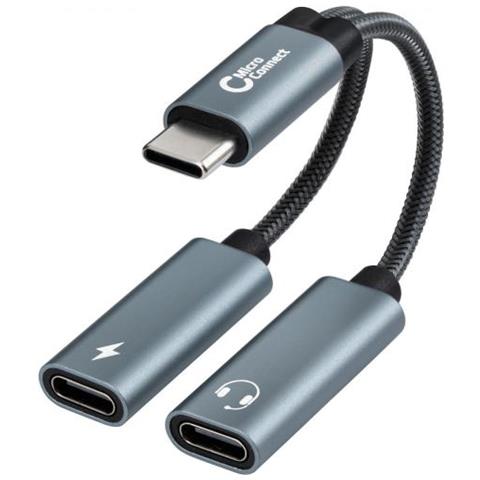 Mc-usbc-cfcf Cavo Usb 0,13 M 2.0 Argento - Foto 1