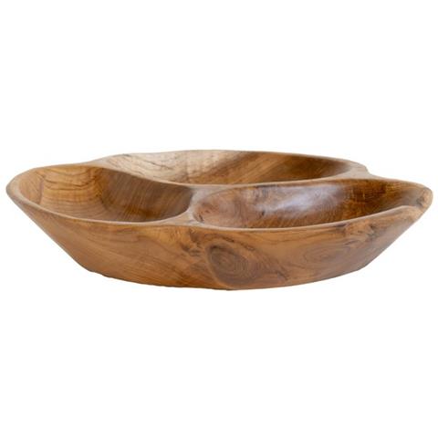Vassoio Nola - Marrone - Legno - 30x30x5 Cm - Foto 4