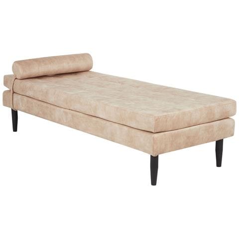 Chaise Longue Ussel Velluto Beige - Foto 2