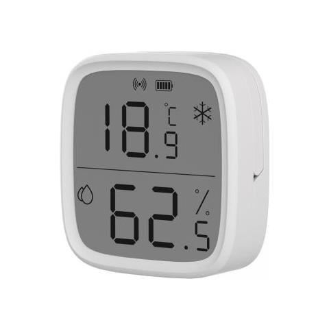 Zigbee Interno Sensore Di Temperatura E Umidità Libera Installazione Wireless - Foto 1