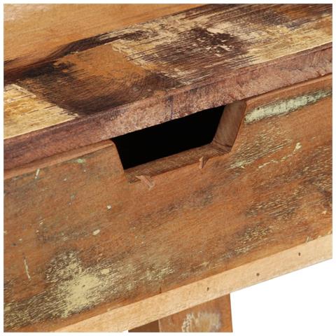 Lusso Casadino -  Scrivania In Legno Massello Anticato - Foto 8