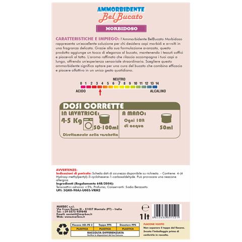 Ammorbidente Belbucato Morbidoso 1lt - Foto 2