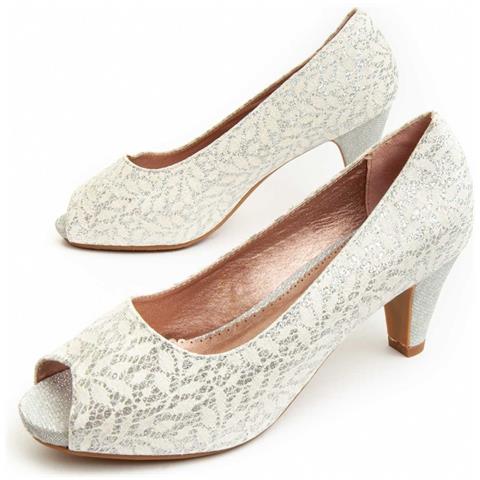 Montevita Scarpa Con Tacco Unne50 Argento . - Foto 1