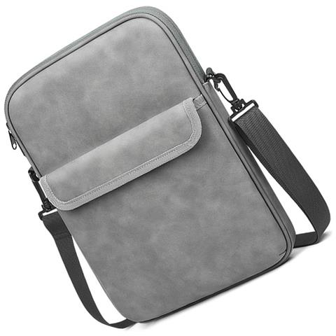 Borsa Per Laptop In Tessuto Oxford: Antishock, Impermeabile, A Tracolla Per Laptop Da 11/13 Pollici Darkgrey 13 Pollici - Foto 1