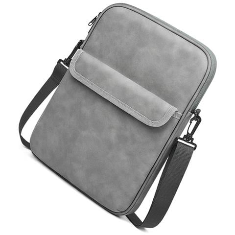 Borsa Per Laptop In Tessuto Oxford: Antishock, Impermeabile, A Tracolla Per Laptop Da 11/13 Pollici Darkgrey 13 Pollici - Foto 4
