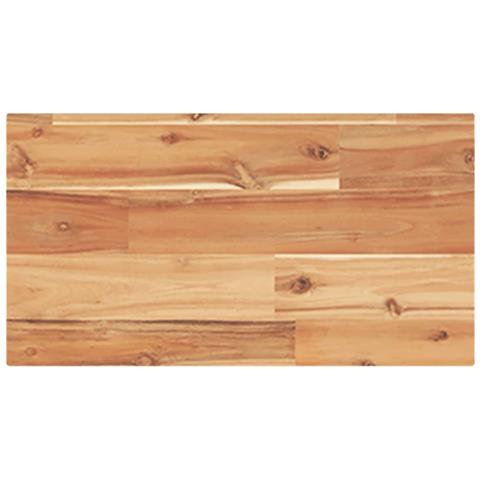 Piano Tavolo Rettangolare 40x20x2cm in Legno Massello di Acacia - Foto 1