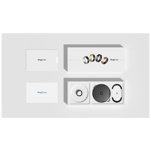 Gen 2 No Anello intelligente con activity tracker IP68 Argento - Foto 2