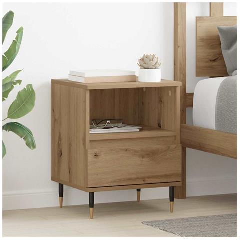 Armadio da Notte rovere artigianale 40 x 35 x 50 cm - Foto 2