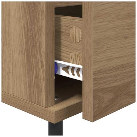 Armadio da Notte rovere artigianale 40 x 35 x 50 cm - Foto 9