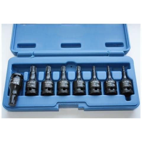 Set Chiavi A Bussola Ribe Per Avvitatore A Impulsi 8 Pezzi M4-m14 1/2 - Foto 1