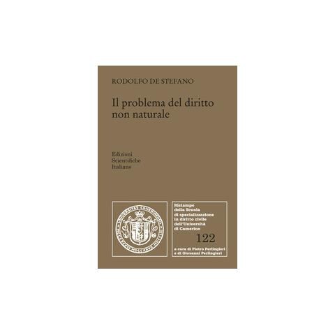 Rodolfo De Stefano - Il problema del diritto non naturale - Foto 1