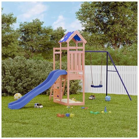 Set da Gioco da Esterno in Legno Massello di Douglas - Foto 2