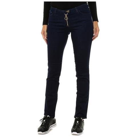 Jeans Lunghi Skinny Fit Da Donna 6x5j42-5d00z - Foto 1
