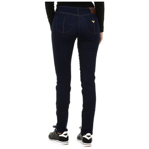 Jeans Lunghi Skinny Fit Da Donna 6x5j42-5d00z - Foto 2