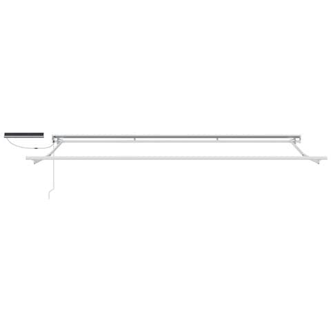 Struttura della tenda elettrica retrattile Bianco 4,5 × 3 m - Foto 2