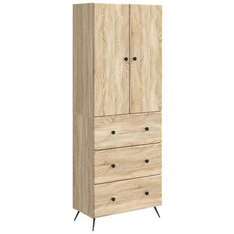 Set di armadi 2 pcs Rovere Sonoma 66 x 34,5 x 90 cm - Foto 1