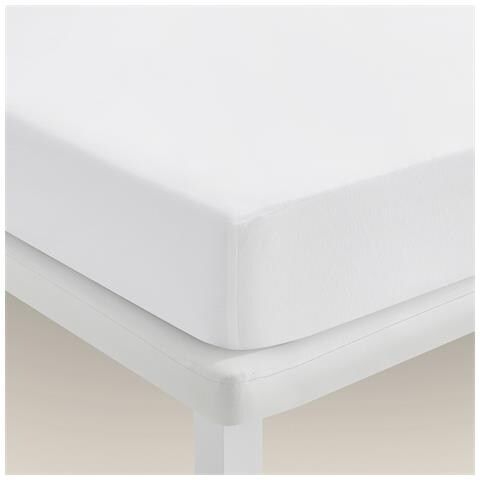 Lenzuolo Con Angoli E Coprimaterasso 2 In 1 200x196 cm Tencel - Foto 4