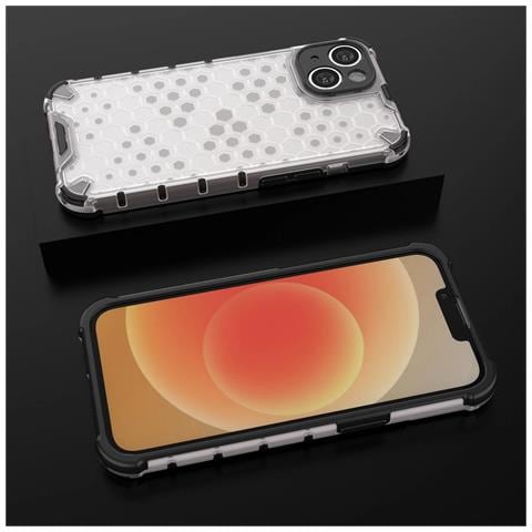 Custodia Ibrida Rinforzata Blu Per Iphone 14 - Foto 2