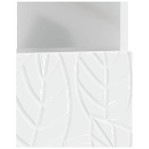 Mobile TV LED Bianco Lucido Legno ingegnerizzato - Foto 9