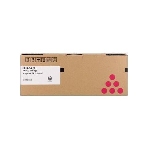 RHC310HEM Toner Originale Magenta per Aficio SPC320DN Capacità 6000 Pagine - Foto 1