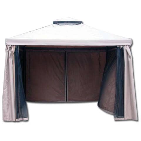 Gazebo in Alluminio 3 x 4 metri Colore Ecrù - Foto 1