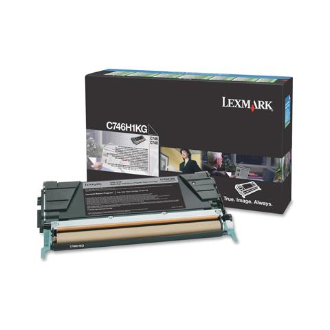 C746H1KG Toner Originale Nero per C746dn Capacità 12000 Pagine - Foto 2