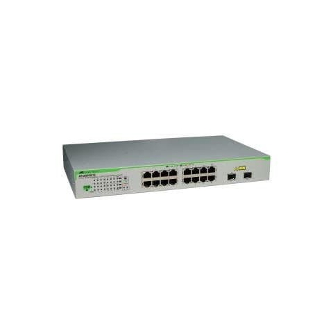 Ethernet Switch Allied Telesis AT-GS950/16PS 16 Porte Gestibile - 16 x POE+ - 2 x Slot espansione - 10/100/1000Base-T - Desktop, Parato montabile, Rack-Montabile - Foto 1