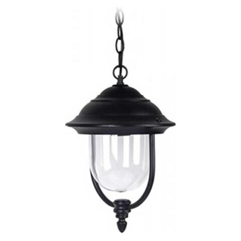 V-tac Vt-850 Portalampada Pendente Lanterna Da Giardino Alluminio Nero Per Lampada 1xe27 Ip44 - Sku 7529 - Foto 1