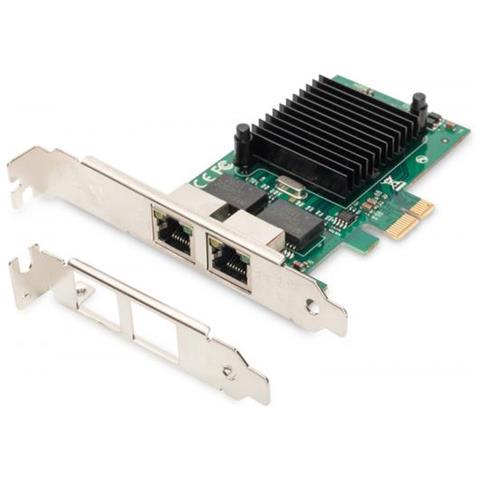 Scheda Gigabit Ethernet PCI Express, 2 porte - Foto 1