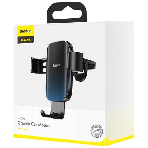 Car Mount Glaze Gravità Supporto Del Telefono Nero (suyl-lg01)  - Foto 1