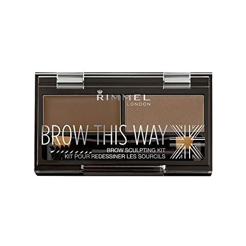 Brow This Way Sculpting Kit, Marrone Medio, Cipria 0,04 Once, Cera 0,03 Once, Kit Per Modellare E Modellare Le Sopracciglia Con Cera Per Sopracciglia E Cipria Fissante - Foto 1