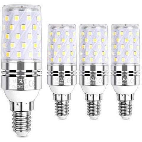Led Corn Lampadine E14 Piccolo Edison A Vite 12w 1200lm 6000k Bianco Luce Diurna Confezione Da 4 - Foto 1