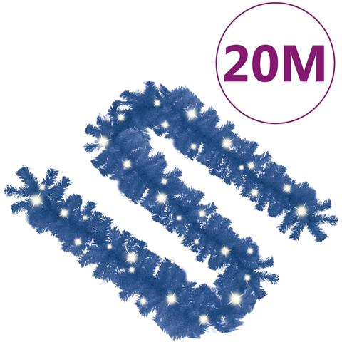Ghirlanda Natalizia con Luci a LED 20 m Blu - Foto 2