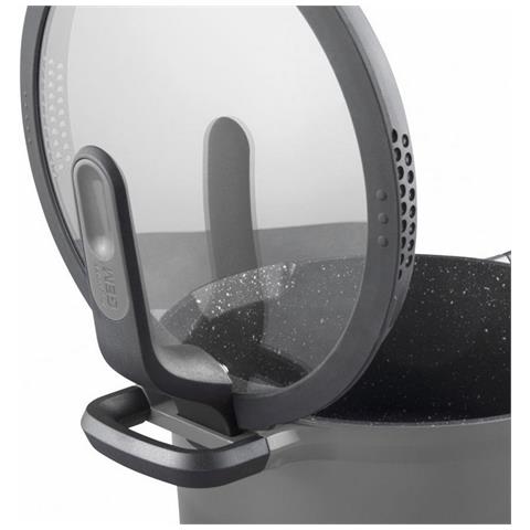 Padella Italiana 24 Cm Con Coperchio - 17003150 - Foto 2