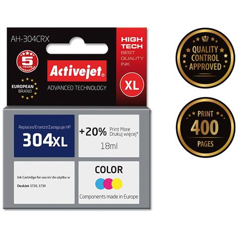 AH-304CRX cartuccia d'inchiostro 1 pz Compatibile Resa elevata (XL) Ciano, Magenta, Giallo - Foto 2