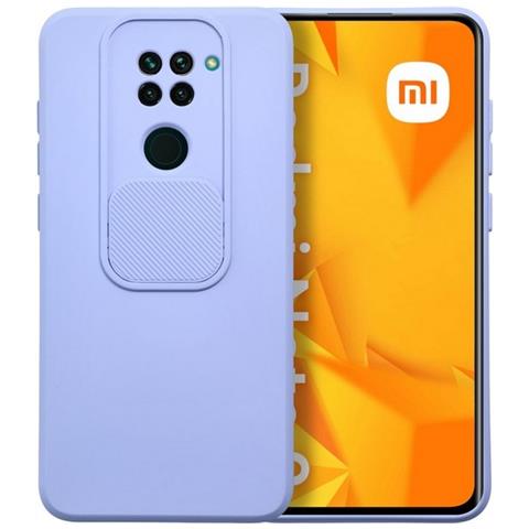 Custodia Tpu Silicone Cover Case Per Xiaomi Redmi Note 9 Lilla - Foto 1