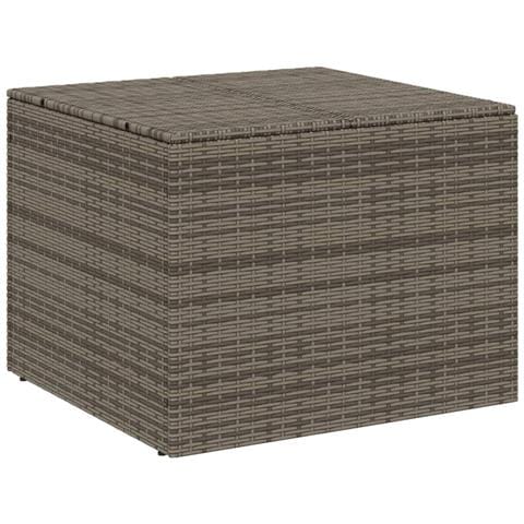 Contenitore Da Giardino Grigio 291l In Polyrattan - Foto 2