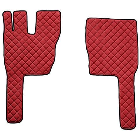 Coppia Tappeti In Skeentex - Rosso - Compatibile Per Volvo Fm (03/13>10/21) - Foto 1