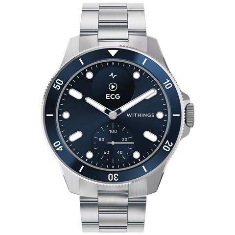 Smartwatch Scanwatch Nova Monitoraggio Salute Autonomia 30 Giorni, Blu - Foto 1