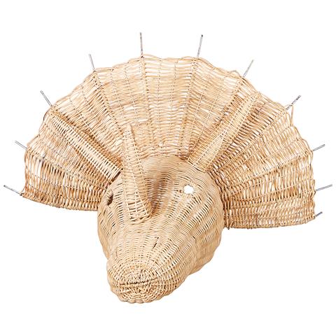 Decorazione Da Parete Rattan Chiaro Bioko - Foto 2