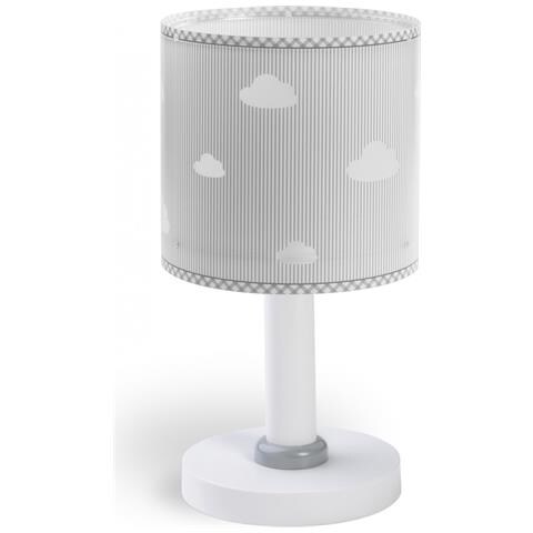 Lampada Da Comodino Per Bambini Sweet Dreams Nuvole Grigio - Foto 1