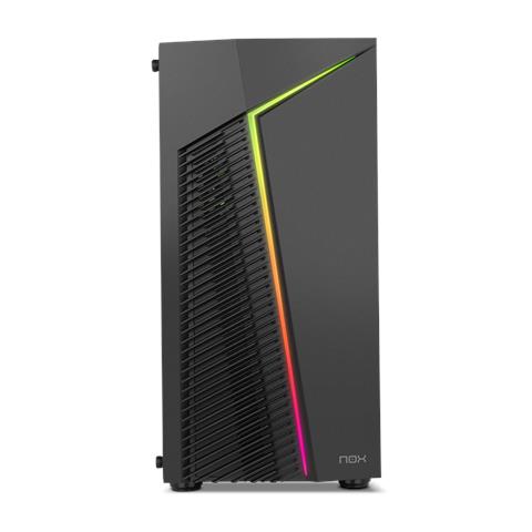 Case Infinity Zeta Mini Tower ITX, micro ATX 1 Porta USB x 3.2 Colore Nero (Finestrato) - Foto 2