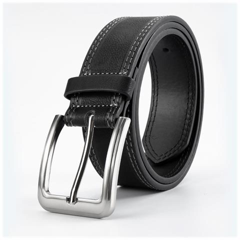 Cintura In Pelle Elegante 120 Cm Black - Foto 3