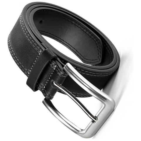 Cintura In Pelle Elegante 120 Cm Black - Foto 1