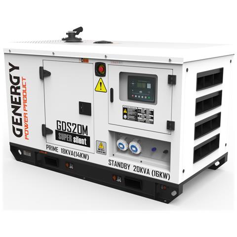 Generatore Diesel Insonorizzato Gds20m -gruppi Elettrogeni - Foto 1