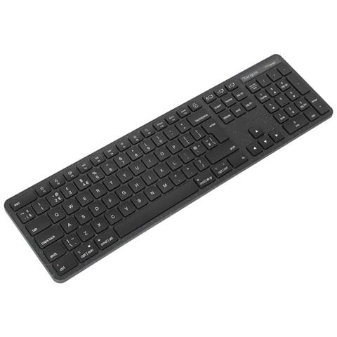 AKB873FR tastiera Universale RF senza fili + Bluetooth QWERTY Francese Nero - Foto 2