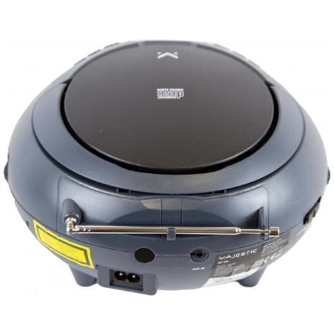 AH 164 BK Analogico 2 W FM Nero, Blu Riproduzione MP3 - Foto 2