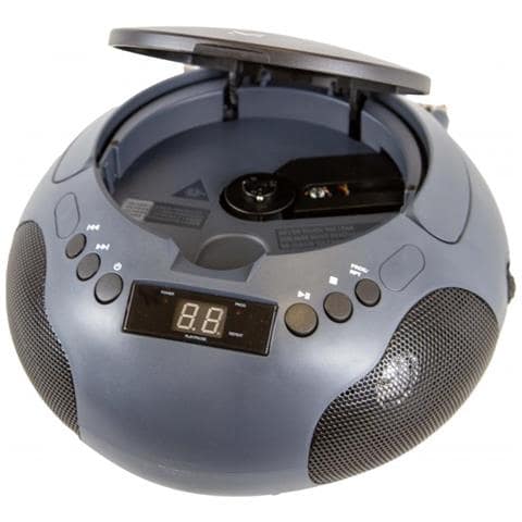 AH 164 BK Analogico 2 W FM Nero, Blu Riproduzione MP3 - Foto 3