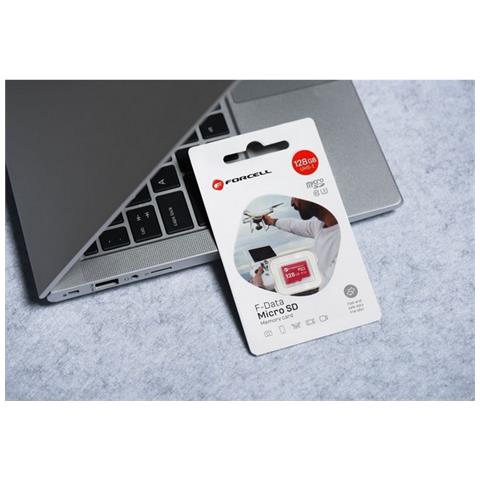 Forcell Memory F-data Card Microsd Hc 128 Gb + Adattatore Sd Classe 10 Per Smartphone - Foto 2